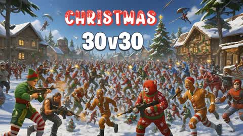 30v30 FIGHT 💥30vs30 CHRISTMAS 🎄30 v 30