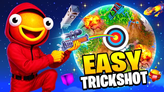 EASY TRICKSHOT PARKOUR 🎯 100 LEVELS