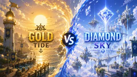 🌊 GOLD TIDE VS DIAMOND SKY 💎