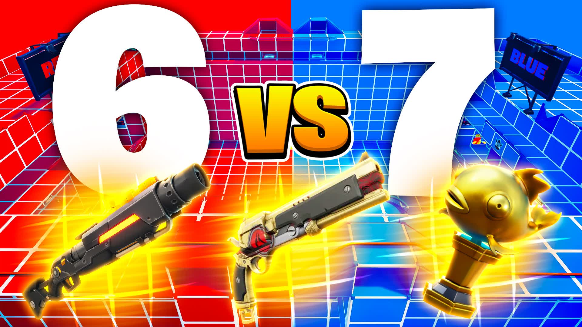 NEW SEASON SIX SEVEN⭐️RED VS BLUE🔴🔵