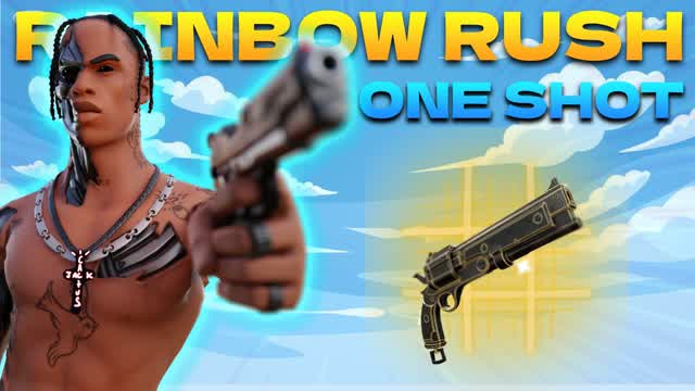 RAINBOW RUSH    !GUN GAME!