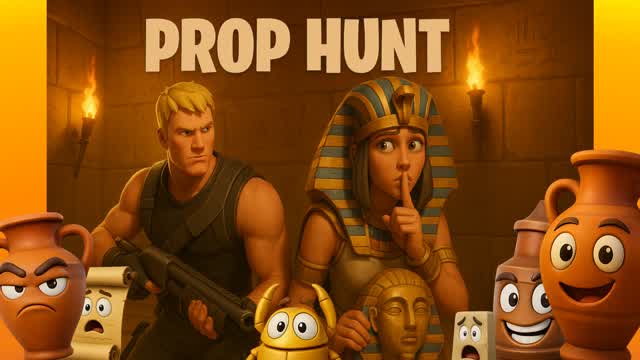 Prop Hunt Pyramid - Flying Carpet !