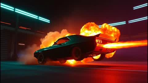 Dark rockets vs cars