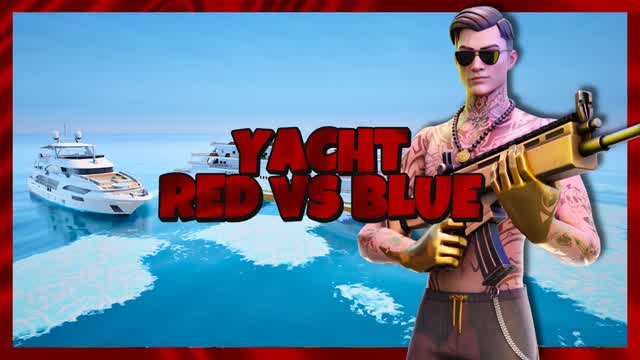 YACHT RED VS BLUE