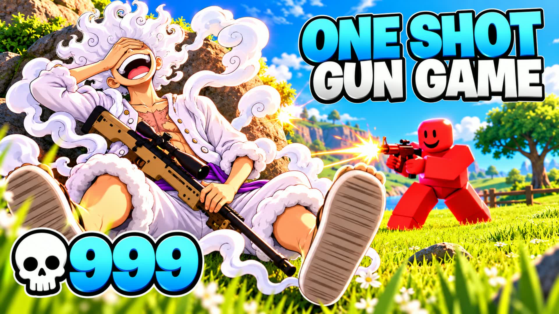 😎GUN GAME🏝️ RICH ADVENTURE