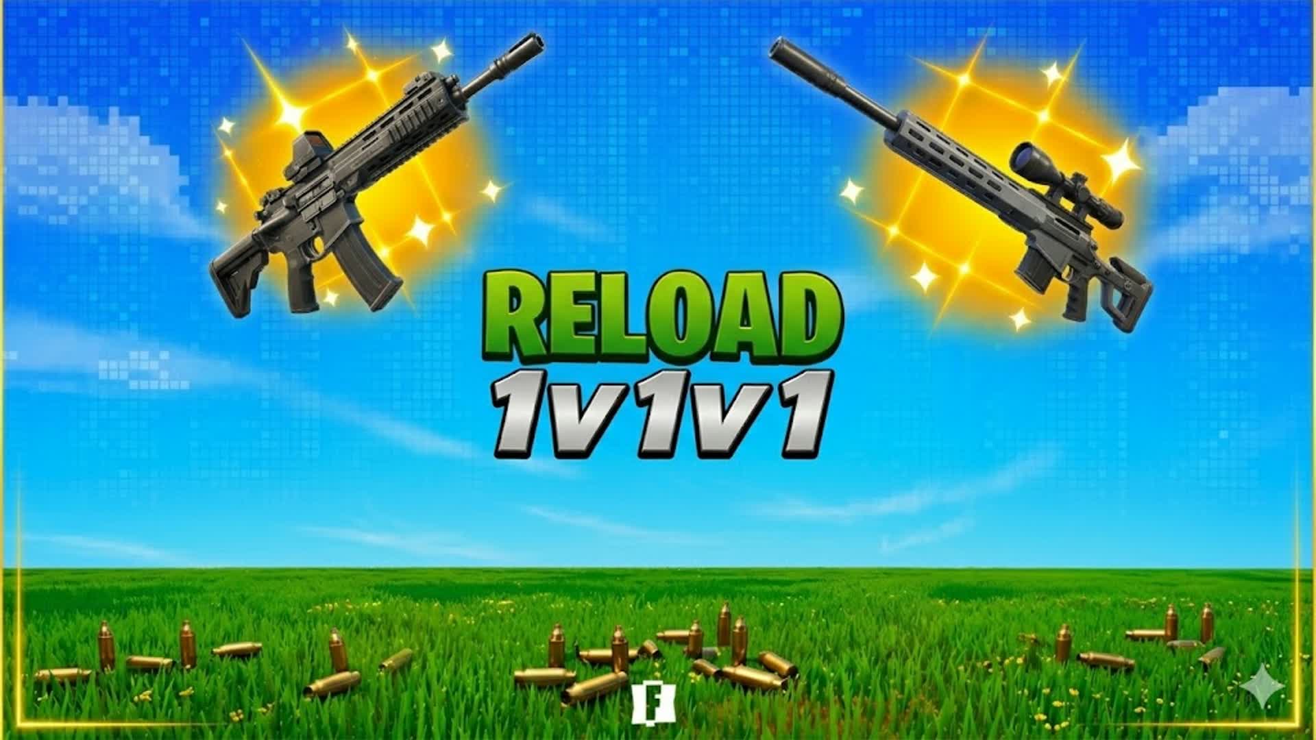 フレンドとリロードで1v1v1v1