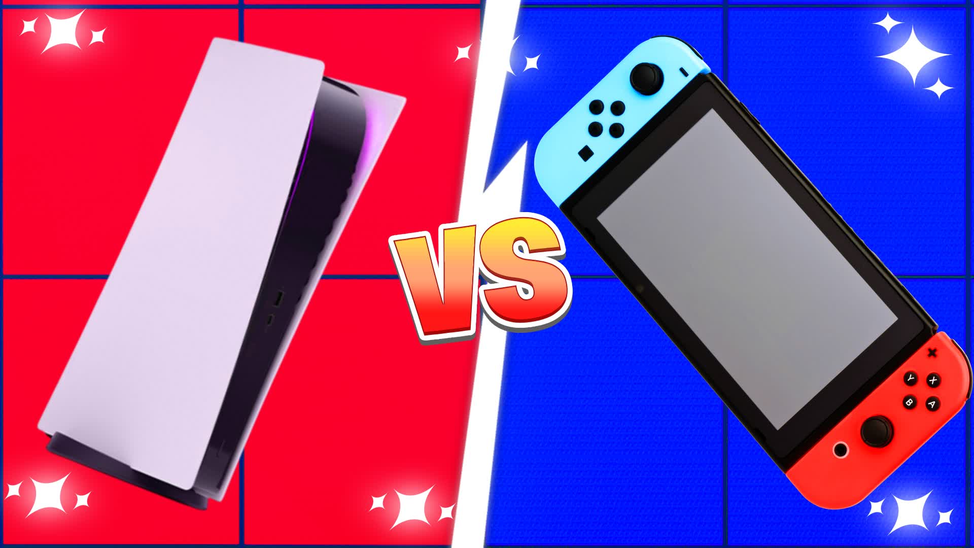 CRAZY CONSOLE VS SWITCH RED VS BLUE🔴🔵