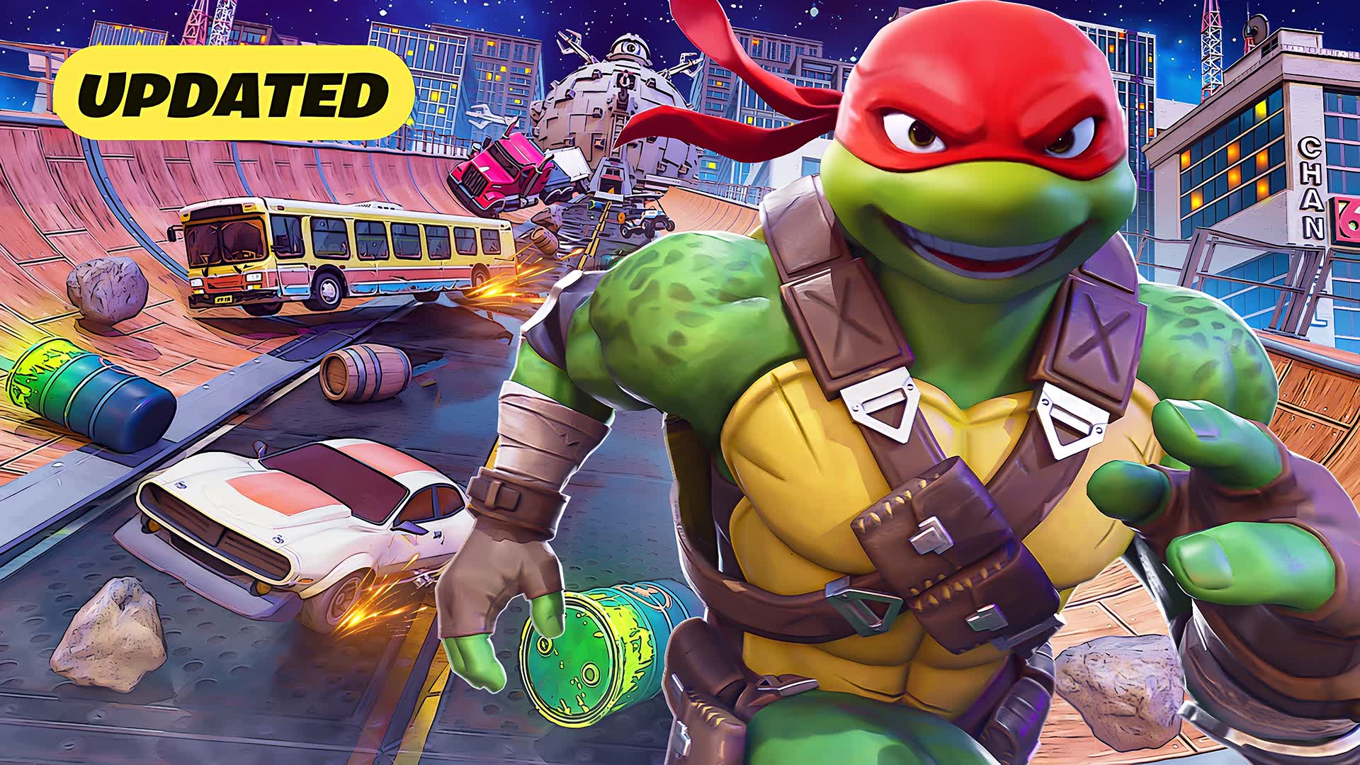 TMNT MEGA RAMP SURVIVAL 🌆🐢 0556-7584-6565 by nldevs - Fortnite