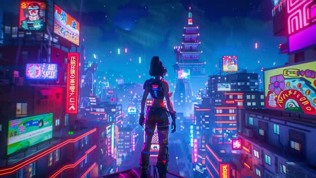 Tokyo 2077 - Gun Game