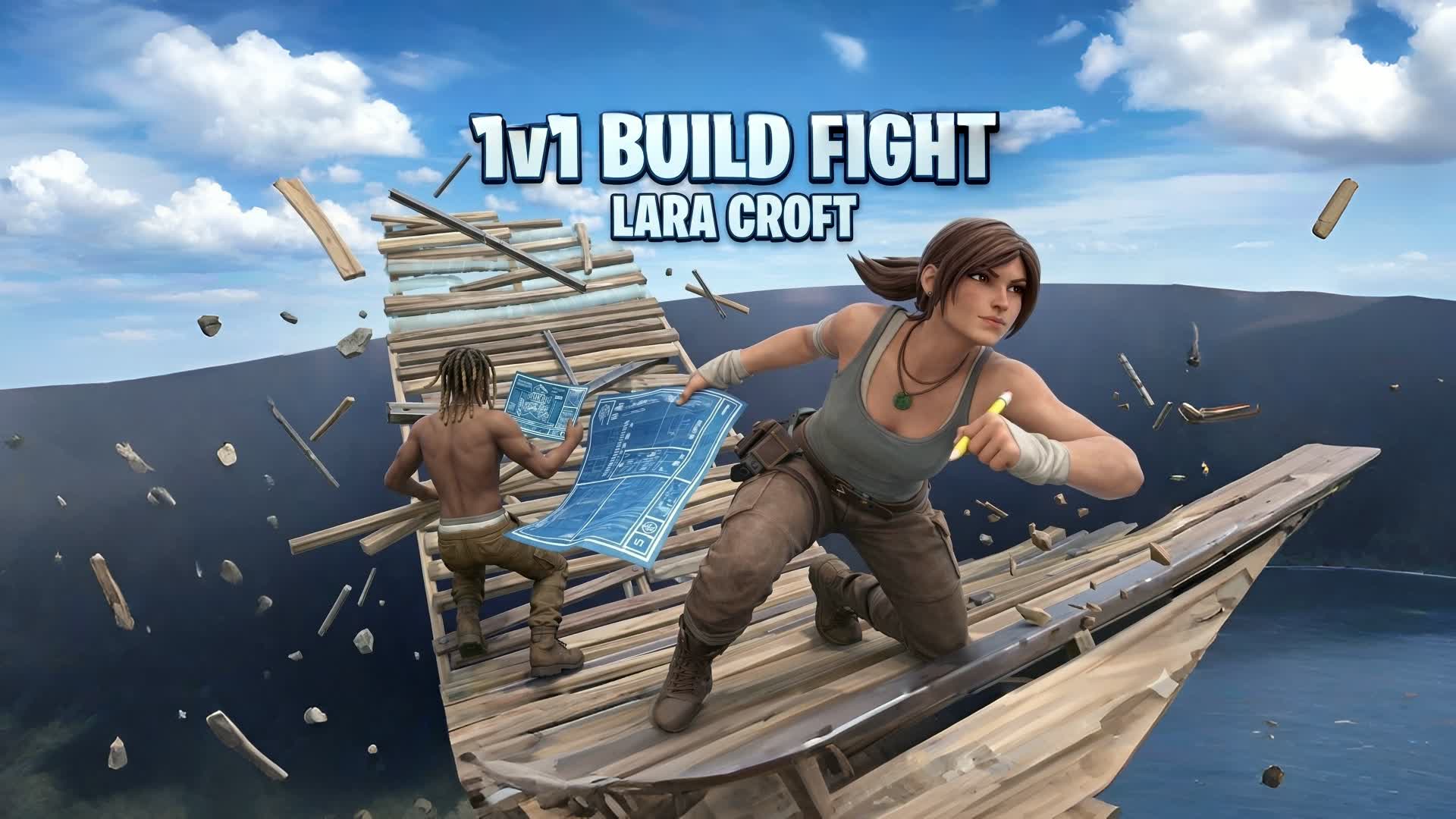 1v1 Build Fights [Lara Croft]