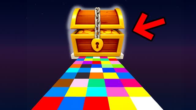 FALL GUYS COLOR GLASS BRIDGE