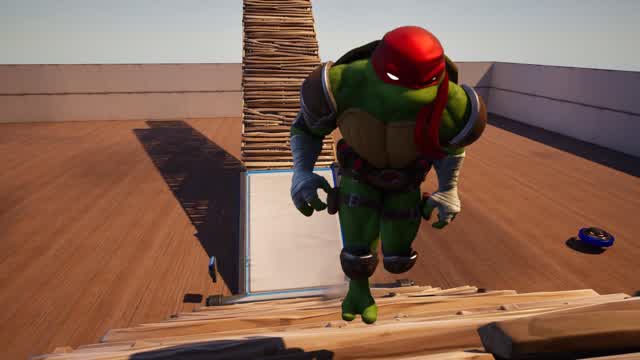 1v1 build fight Tortugas Ninjas
