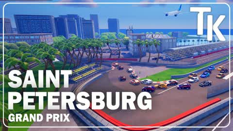 Fortnite Racing - St. Petersburg