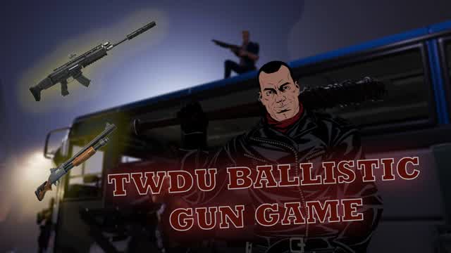 TWDU PRISON FIRST PERSON GUN GAME 🧟‍♂️