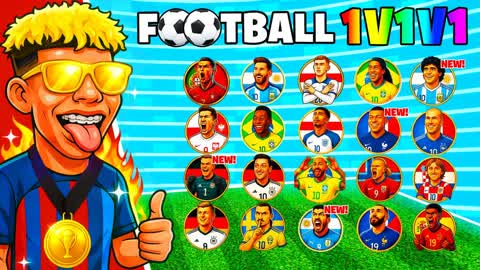 FOOTBALL 1V1V1 RELOAD FFA | SOCCER