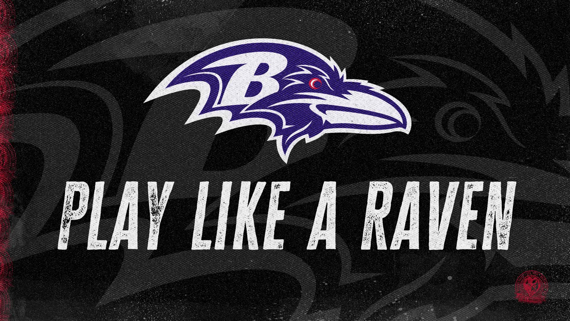 Ravens Play like a raven black