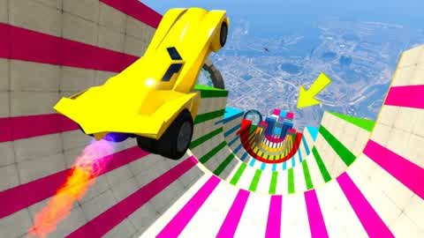 BIG CAR&MEGA RAMP ALL WEAPONS