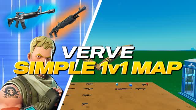 Verves Simple 1v1 Map (New Weapons)