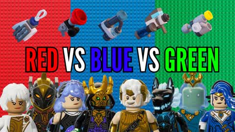 RED vs BLUE vs GREEN