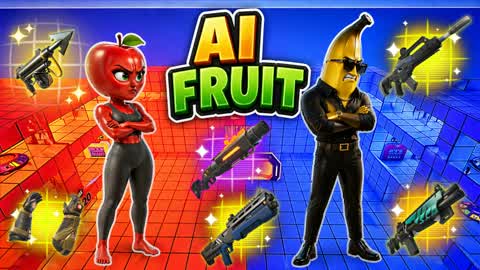 🍓AI FRUIT EPIC RED VS BLUE🔴🔵
