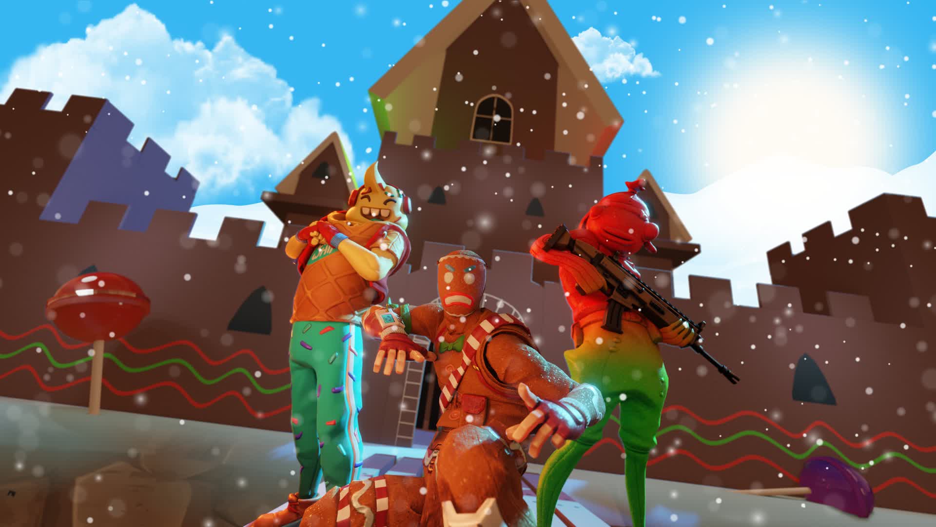 🍭 Candy Town Gun Game 🍭