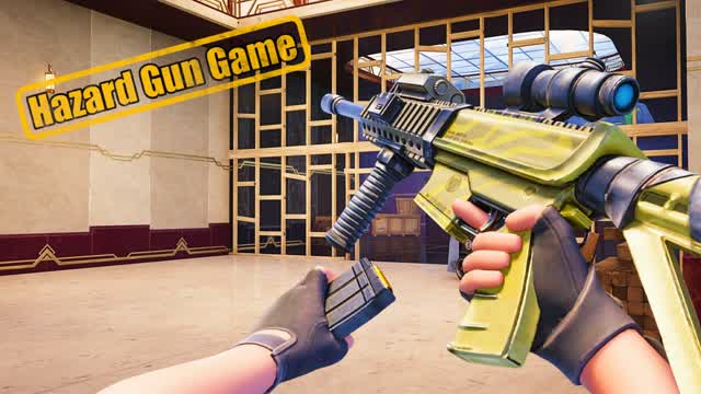 [FIRST PERSON] HAZARD GUN GAME ⚠️🔫