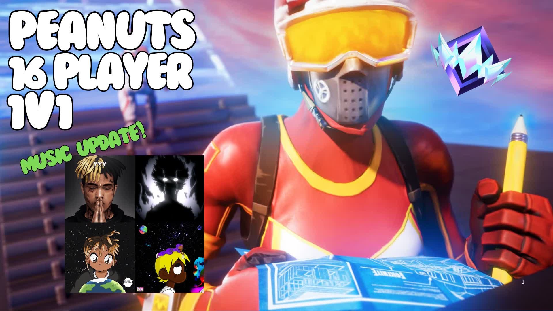 Peanut's 10 player 1v1 [15+Songs]