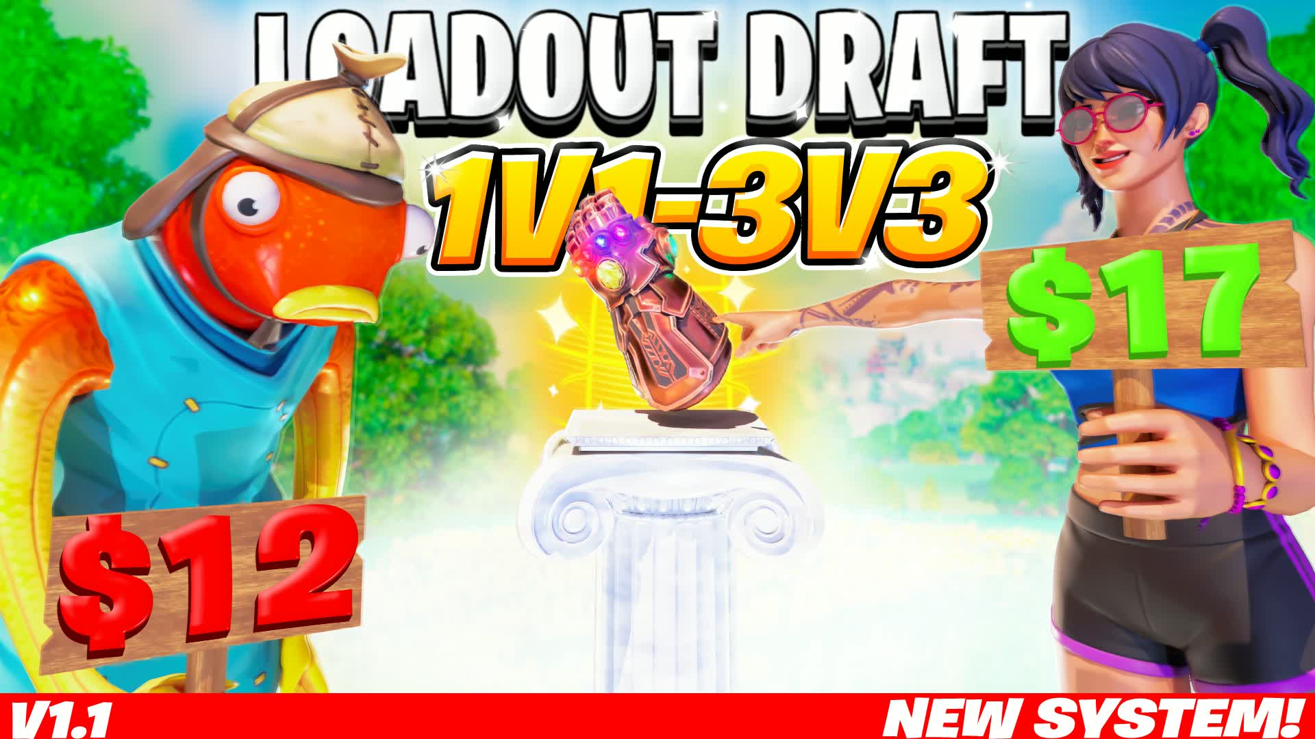 LOADOUT DRAFT (1V1-3V3 & Fight Practice)