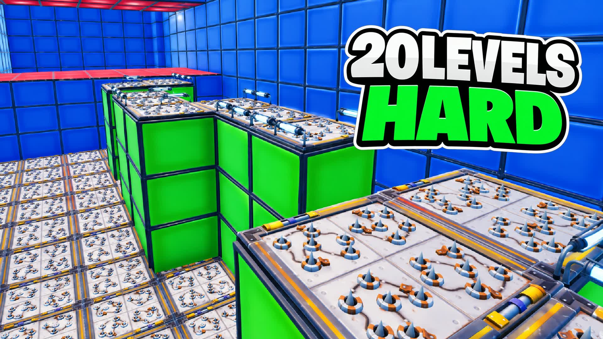 20 HARD DEATHRUN ⭐ 6700 [PARKOUR] باركور