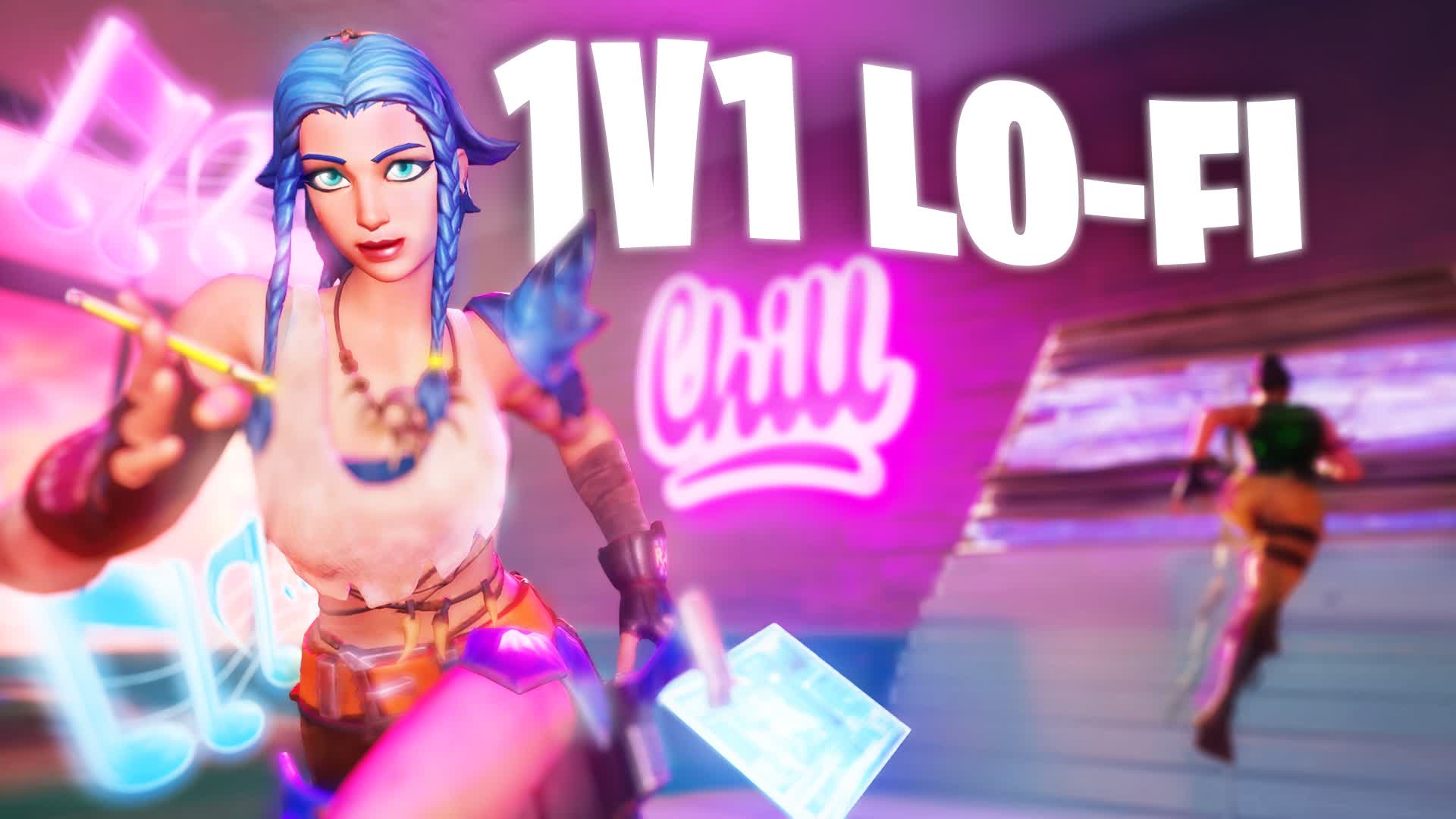  1V1 LOFI MUSIC 1981 1792 9142 By Not here Fortnite Creative Map 