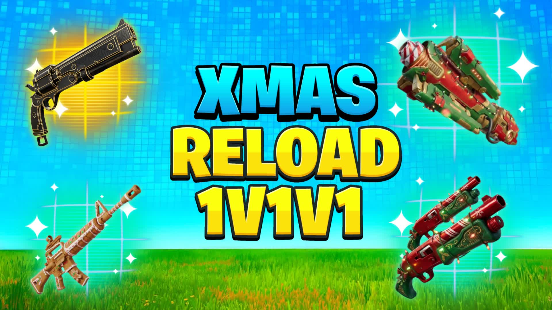 XMAS MEGA RELOAD 1v1v1 FFA