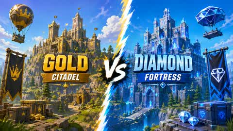 👑 GOLD CITADEL VS DIAMOND FORTRESS 💎