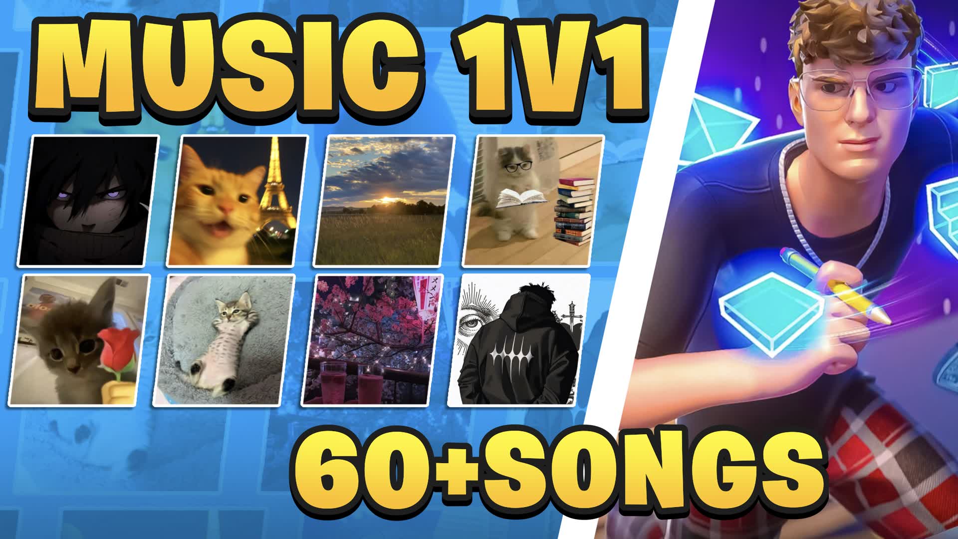 BEST MUSIC 1V1🏆[60+SONGS & MORE ⚡️]