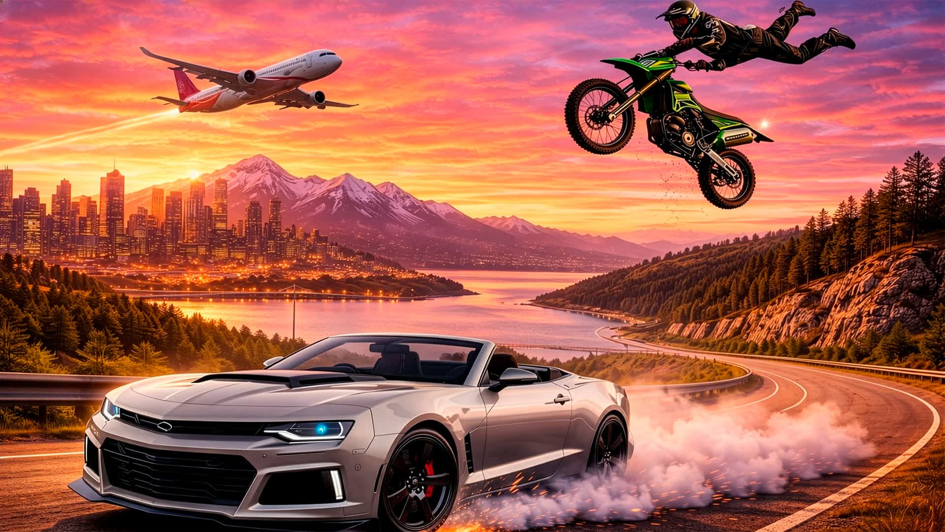 💥MEGA MOUNTAIN DRIVE FREE FOR ALL🌄