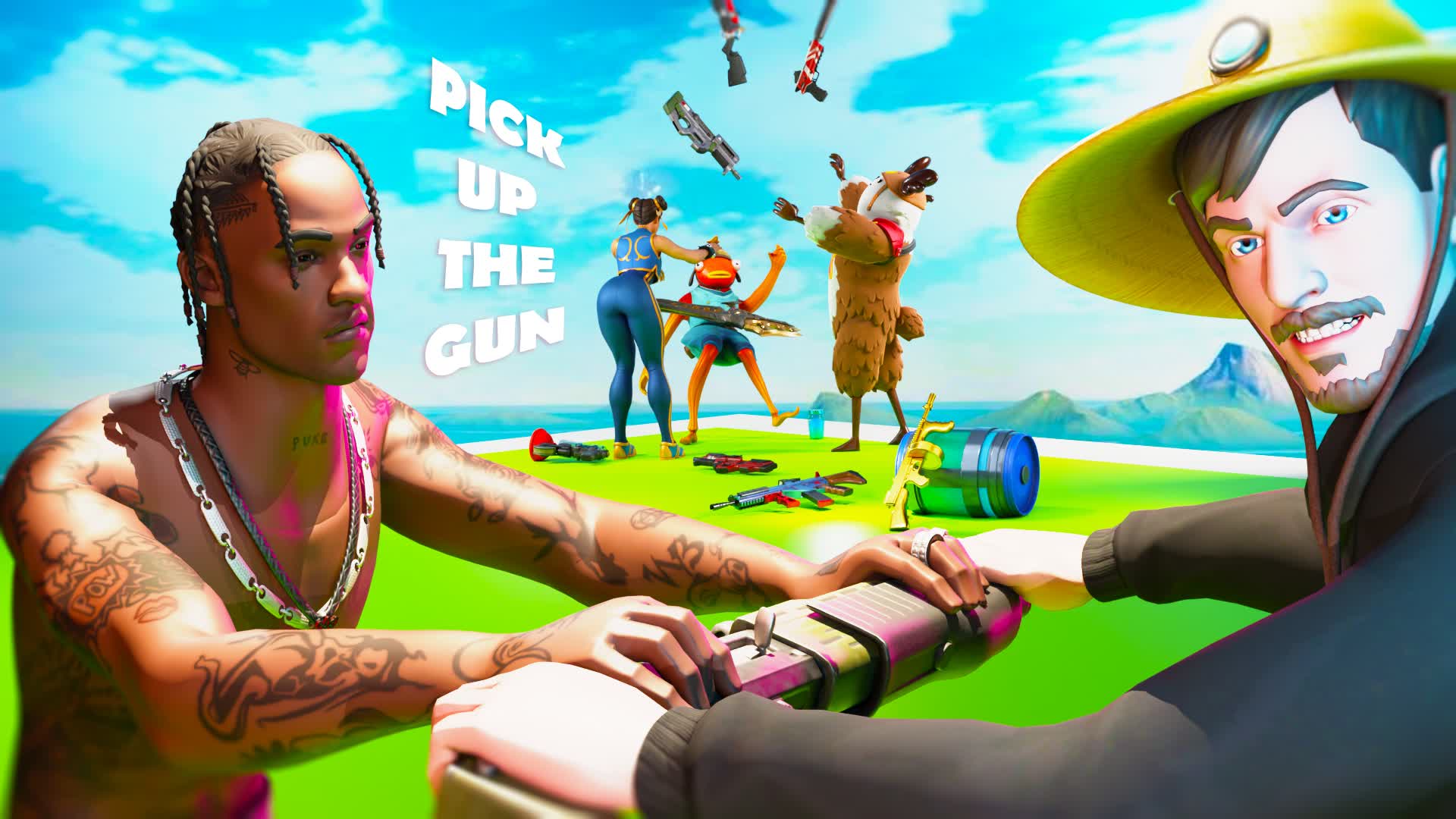 ☘️ Pick Up The Gun ! ☘️