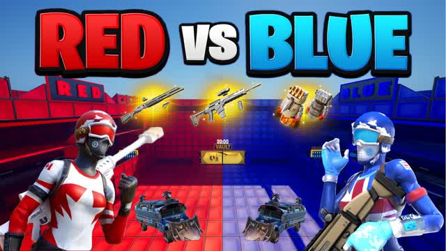 MEGA RED VS BLUE