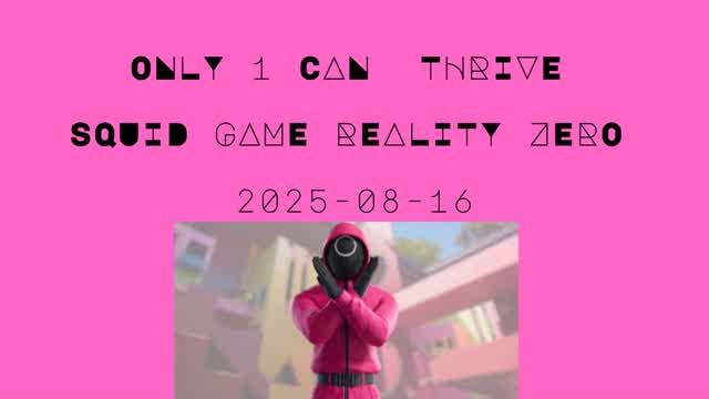 Capture 1 – Squid Game Reality Zero