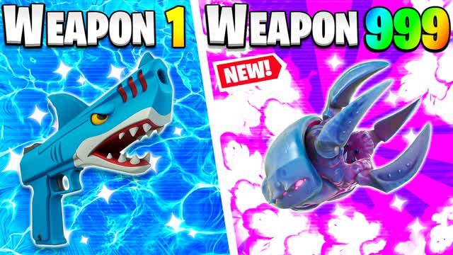 INFINITE MEME GUN GAME 🤣 ONE SHOT 🎯