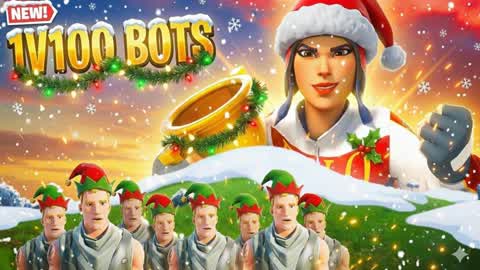 1v100 BOTS | BOT RUSH TRAINING