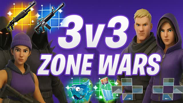 3v3 ZoneWars - 3v3 Zone Wars zonewar war