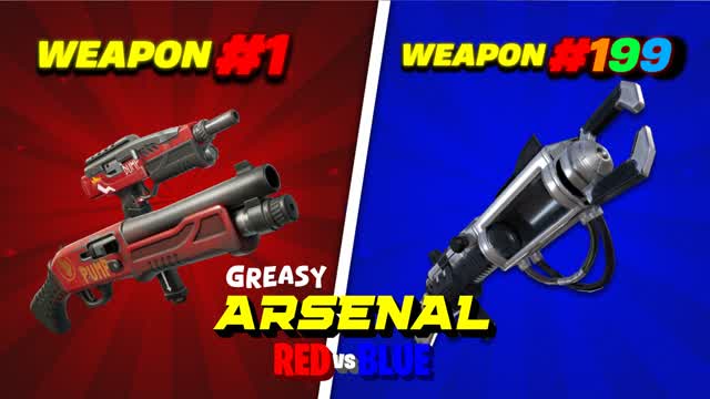 GREASY ARSENAL RED vs. BLUE