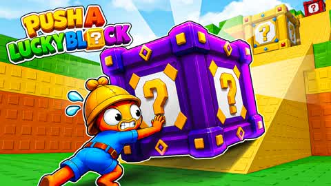 Push a Lucky Block