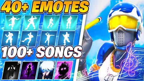 🎵 EMOTE 1V1 [ 60+ EMOTES ]
