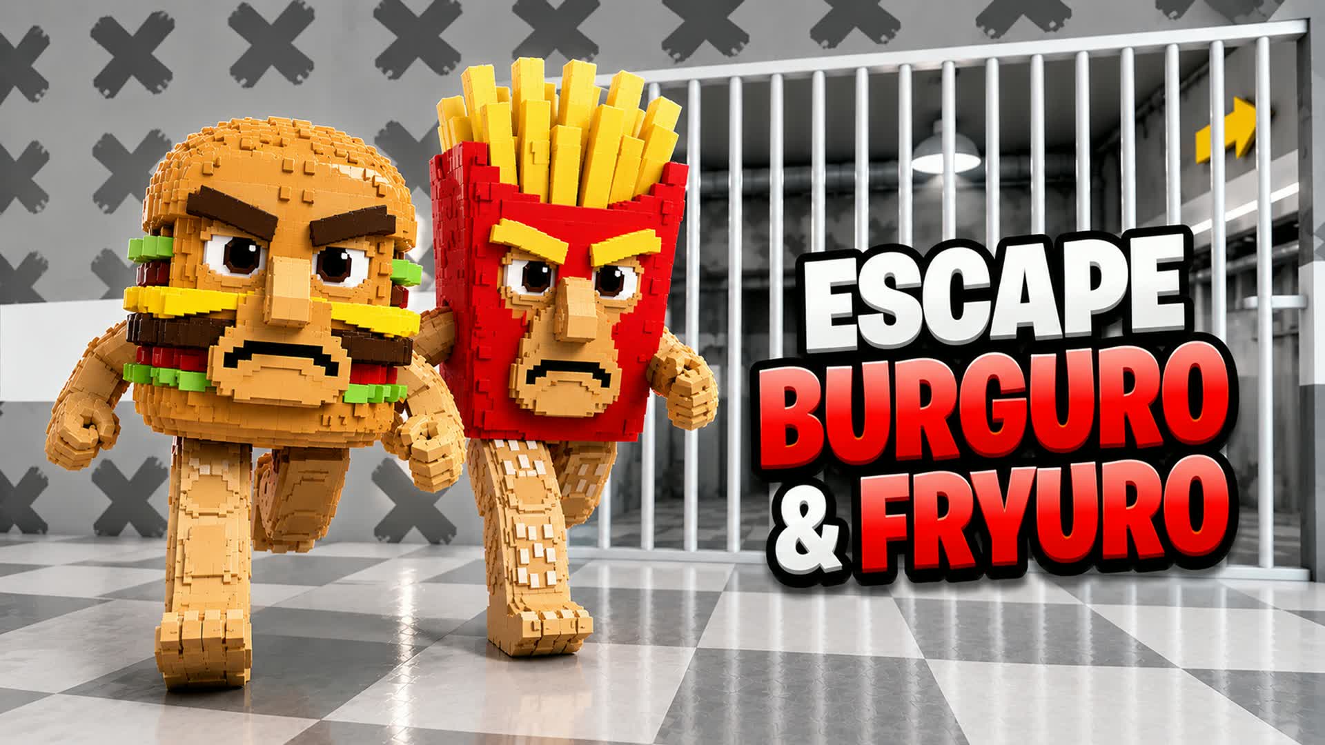 PARKOUR OBBY ESCAPE FROM BURGURO FRYURO
