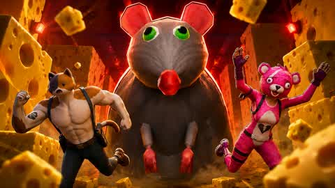 CHEESE OUT [HORROR] — Fortnite Creative Insel