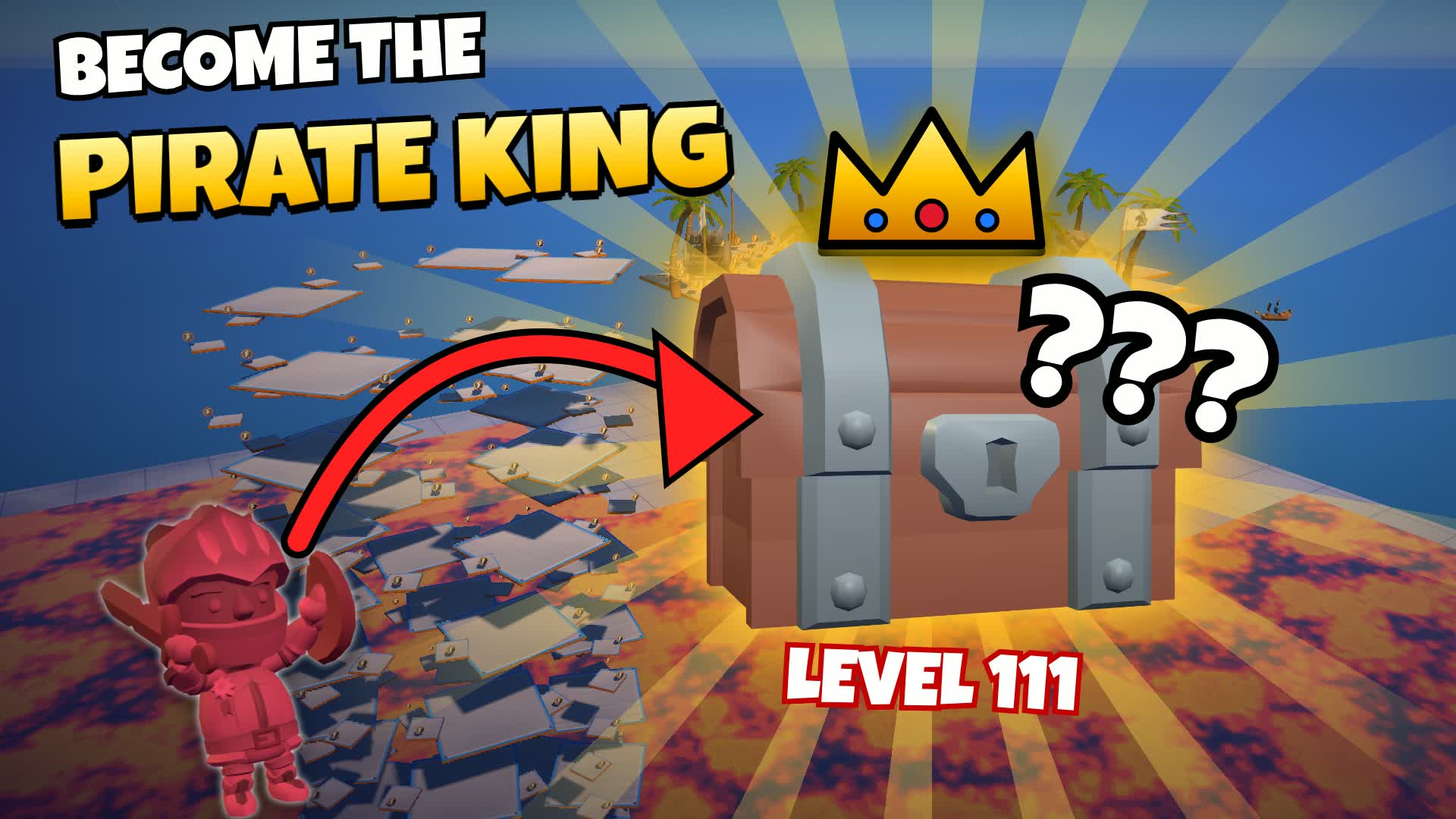 PIRATE KING: 111 LEVELS SKY PARKOUR - Fortnite island 6792-1363-4556 by noraga520