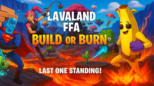 ☄️💥LAVALAND FFA BUILD OR BURN🌋🛠️