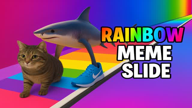 🌈RAINBOW SLIDE AND CHILL