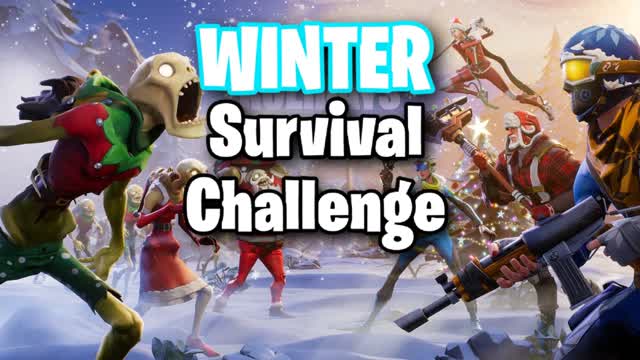 Winter Survival Challenge! (HARD MODE)