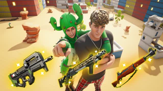 🌵 DESERT DUOS - ZONE WARS ☀️